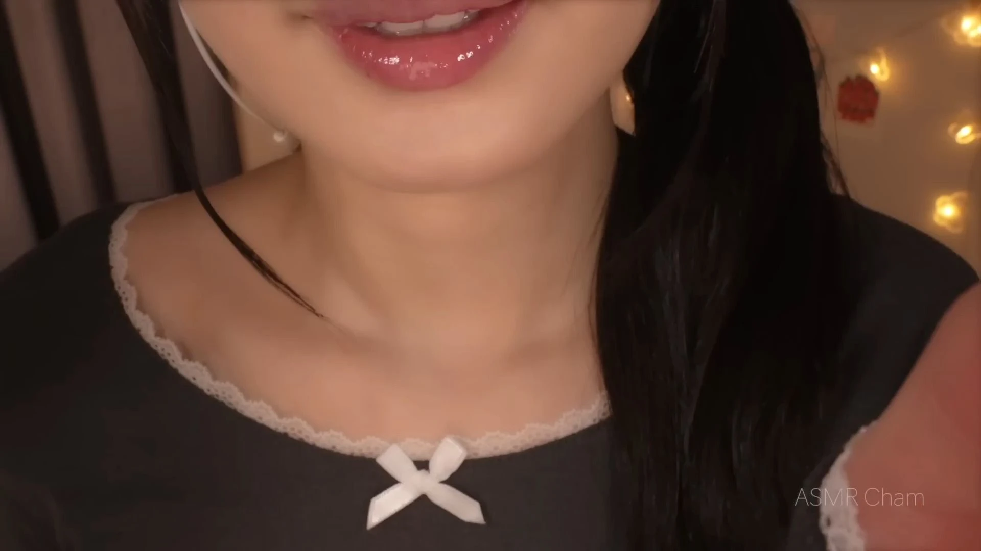 ASMR Cham：统治×爱…精神病女友诱导睡眠💋🔪❤️接近