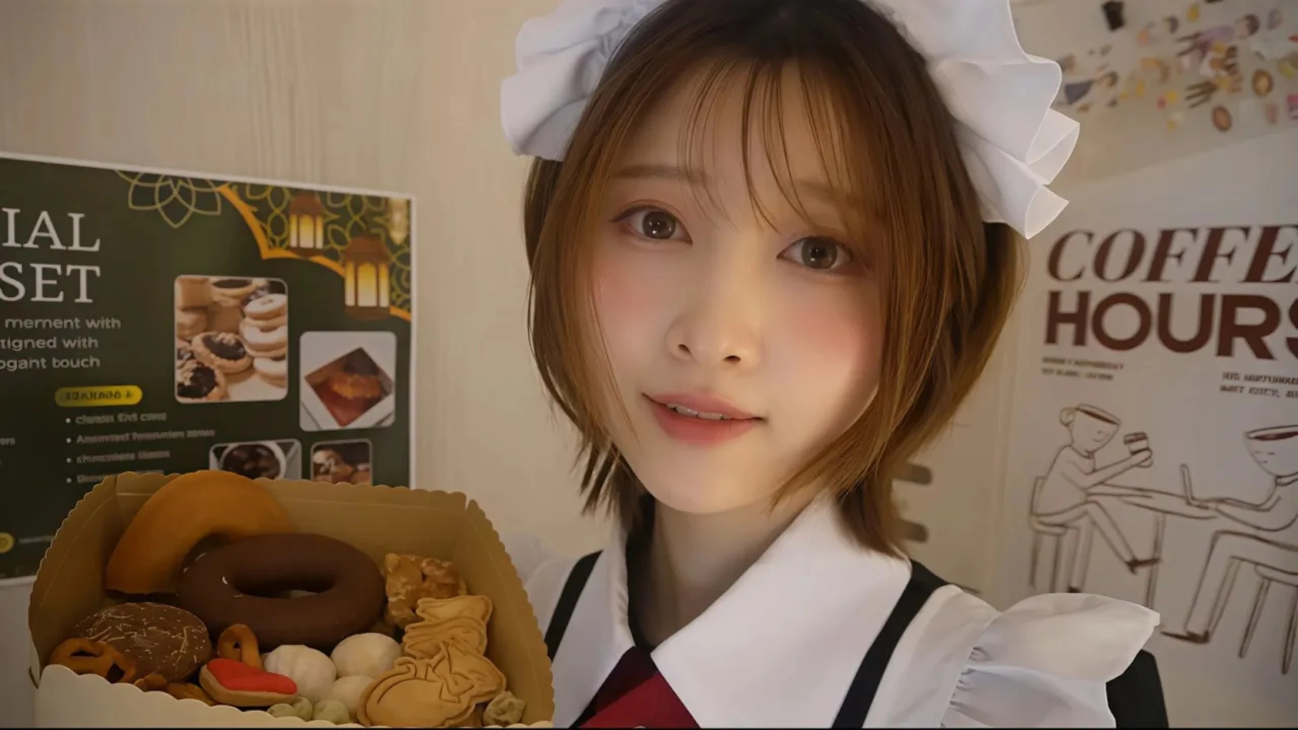 Runa ASMR【るな氏】：一家经典女仆咖啡馆，让你在香甜的气息中放松身心 | 角色扮演