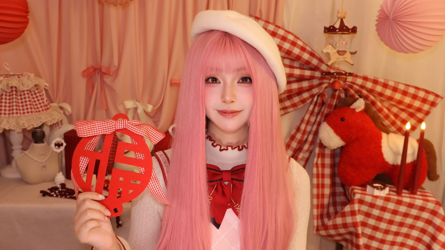ASMR｜暖暖为你挑选新年配饰｜梳头｜耳环｜手链｜头饰｜cos助眠｜ooc致歉｜触发音｜敲击音｜情景模拟助眠