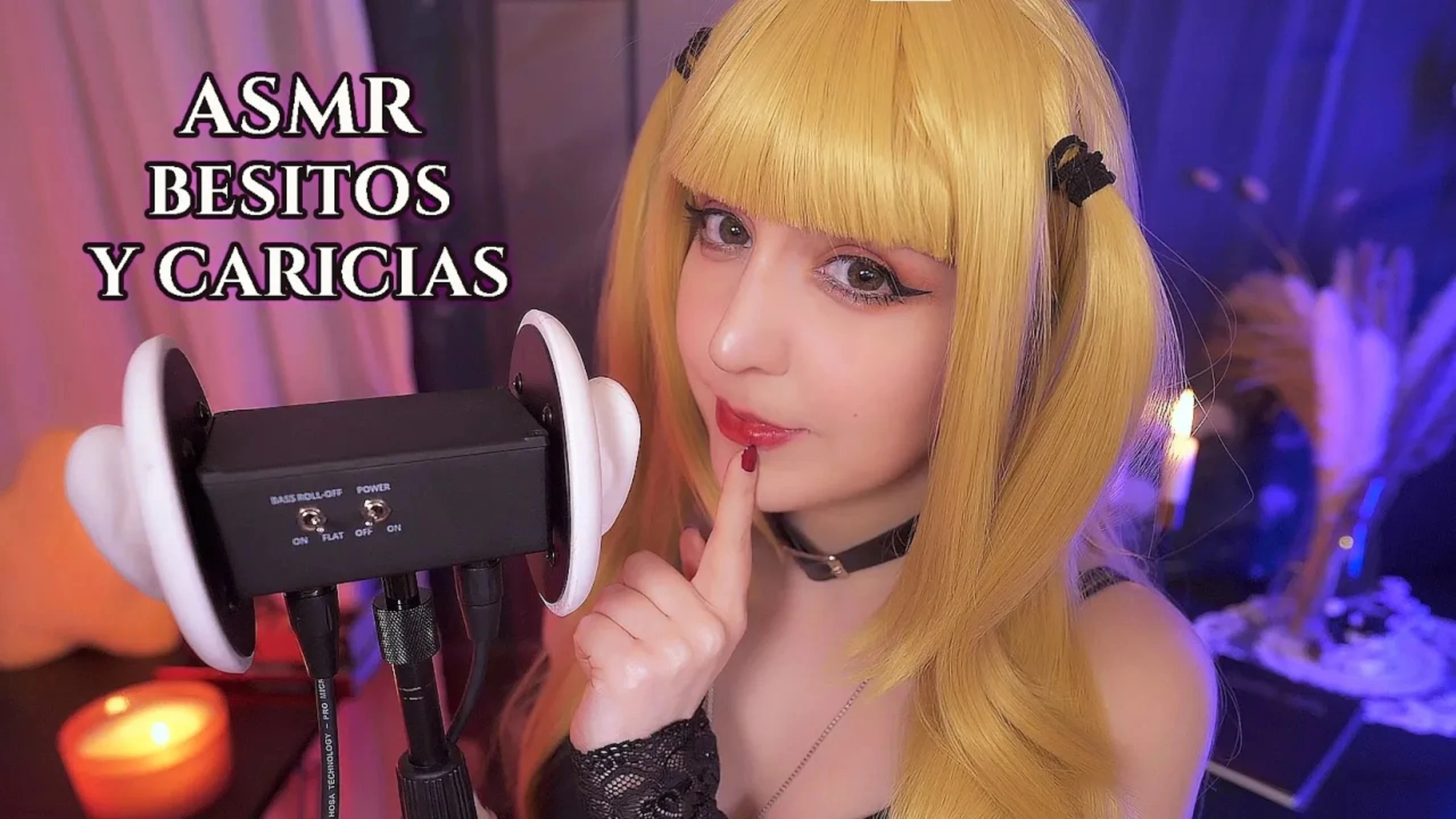 Noa ASMR：ASMR 非常靠近的轻吻与抚摸，天音美沙陪你入眠