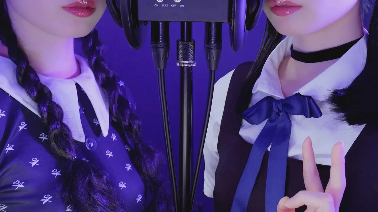 ASMR Cham：周三活动与科贝尼奇异之夜助您安睡（双胞胎低语）