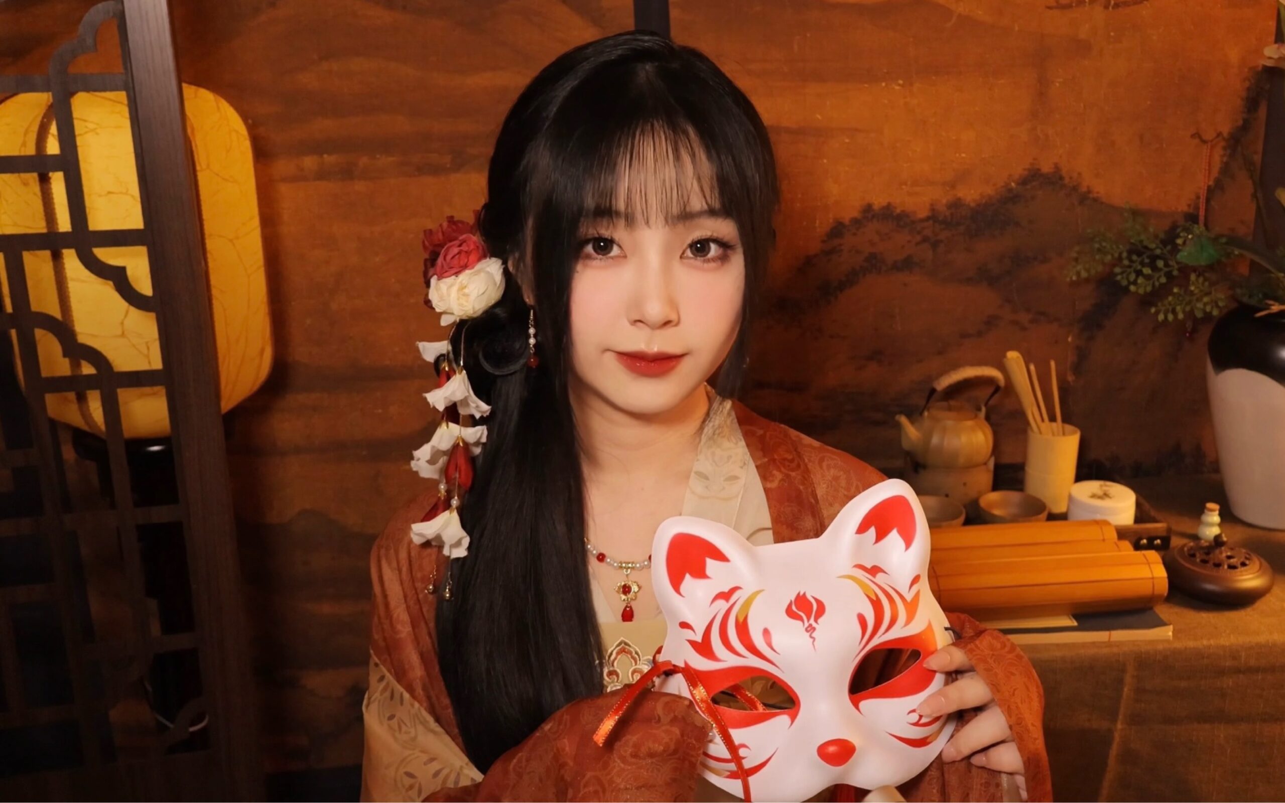 古风ASMR｜雨天姐姐离别前的温言嘱咐｜温柔轻语｜给小妹涂药膏｜研磨药材｜木头触发｜擦药｜雨声