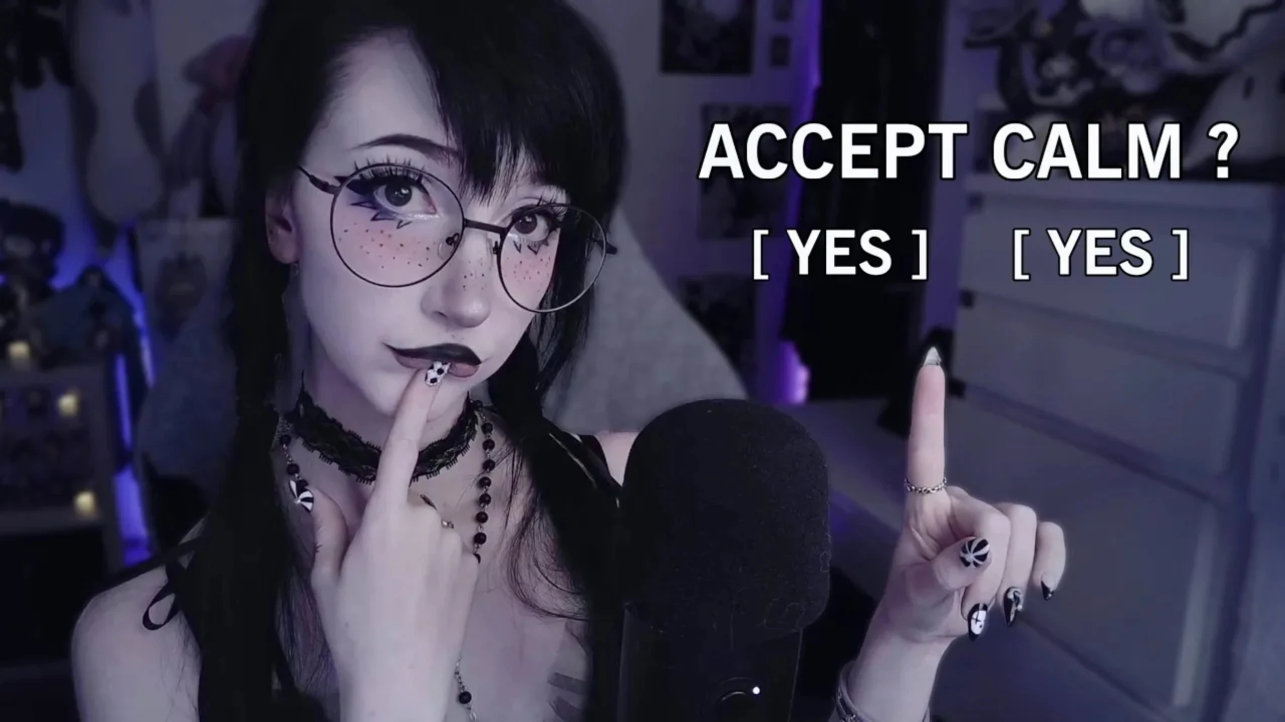 nananightray：ASMR ，正在安装 calm.exe……