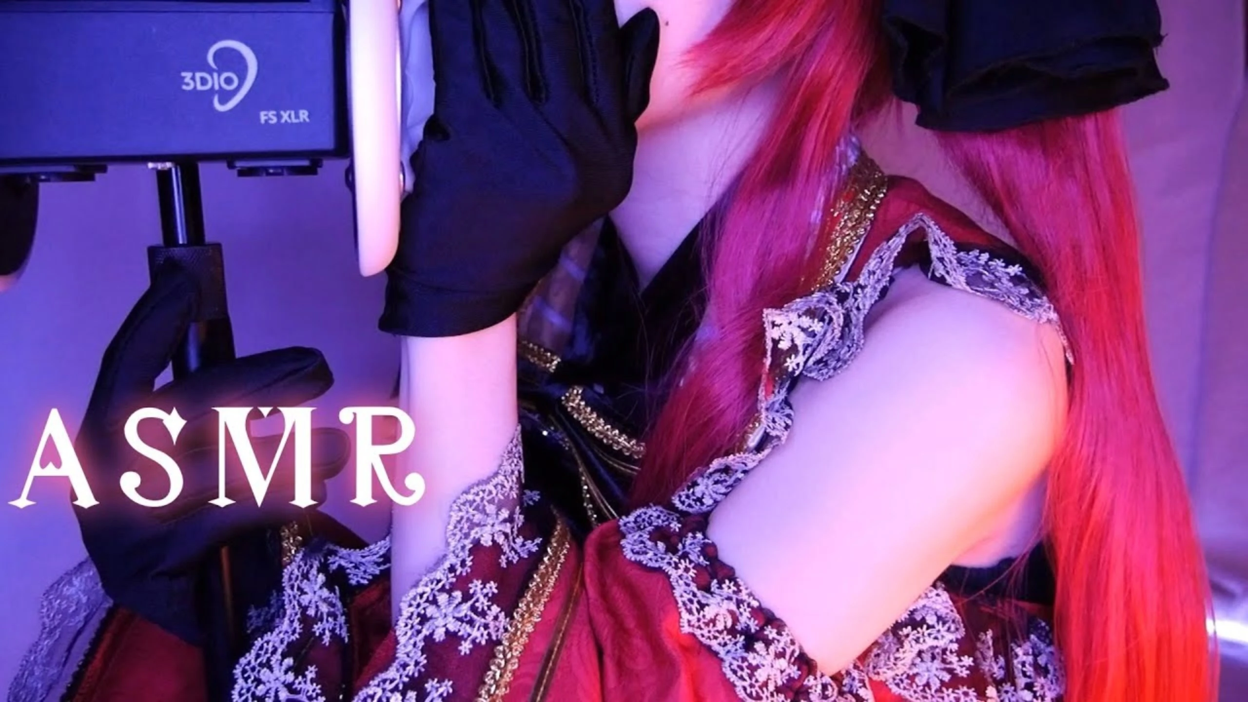 Otomaki ASMR：：hololive/宝钟marine零距离低语，掏耳朵，心音。【cosplay】(有闲聊）