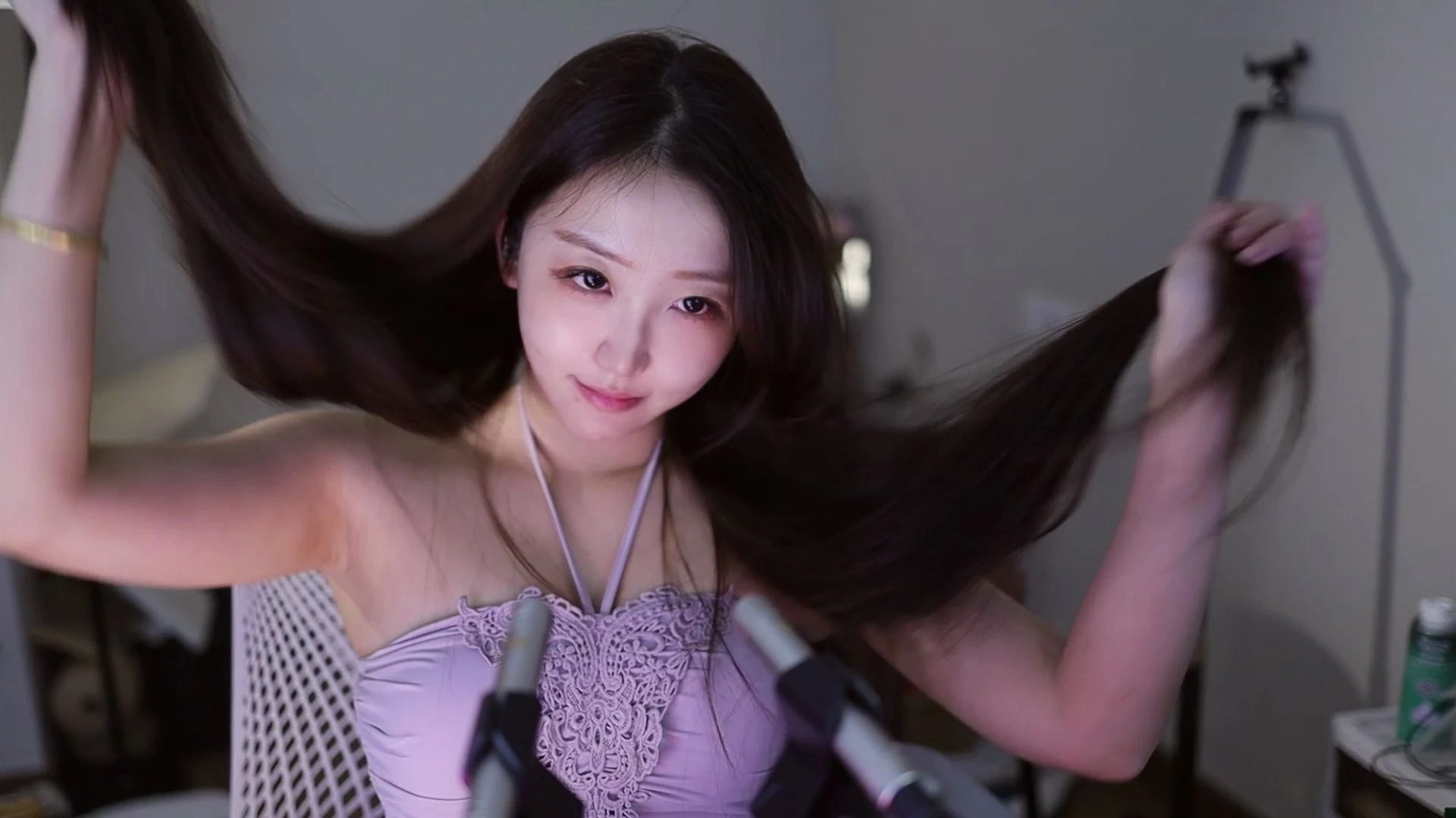 发丝助眠 拍打摩擦 舒服的