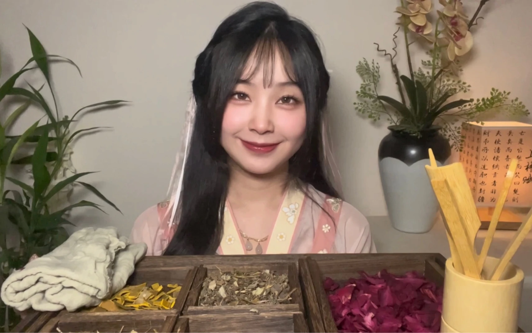古风ASMR|雨天病娇丫鬟为小姐洗浴|沐浴|雨声|触发音
