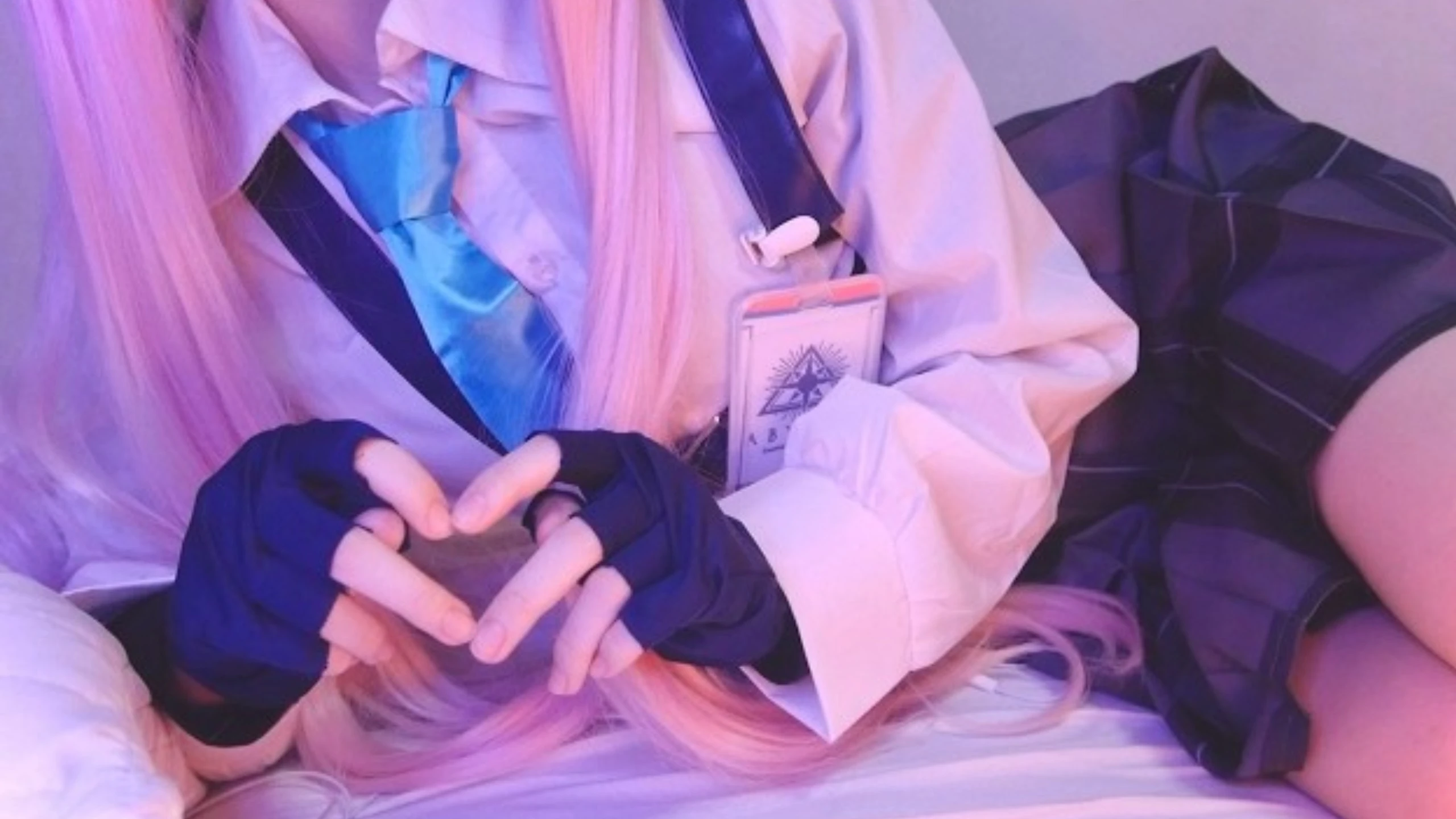 Otomaki ASMR：【ASMR/No talking】Blue Archive/Hoshino Cosplay!共同睡眠 x 心跳 x 拍拍头