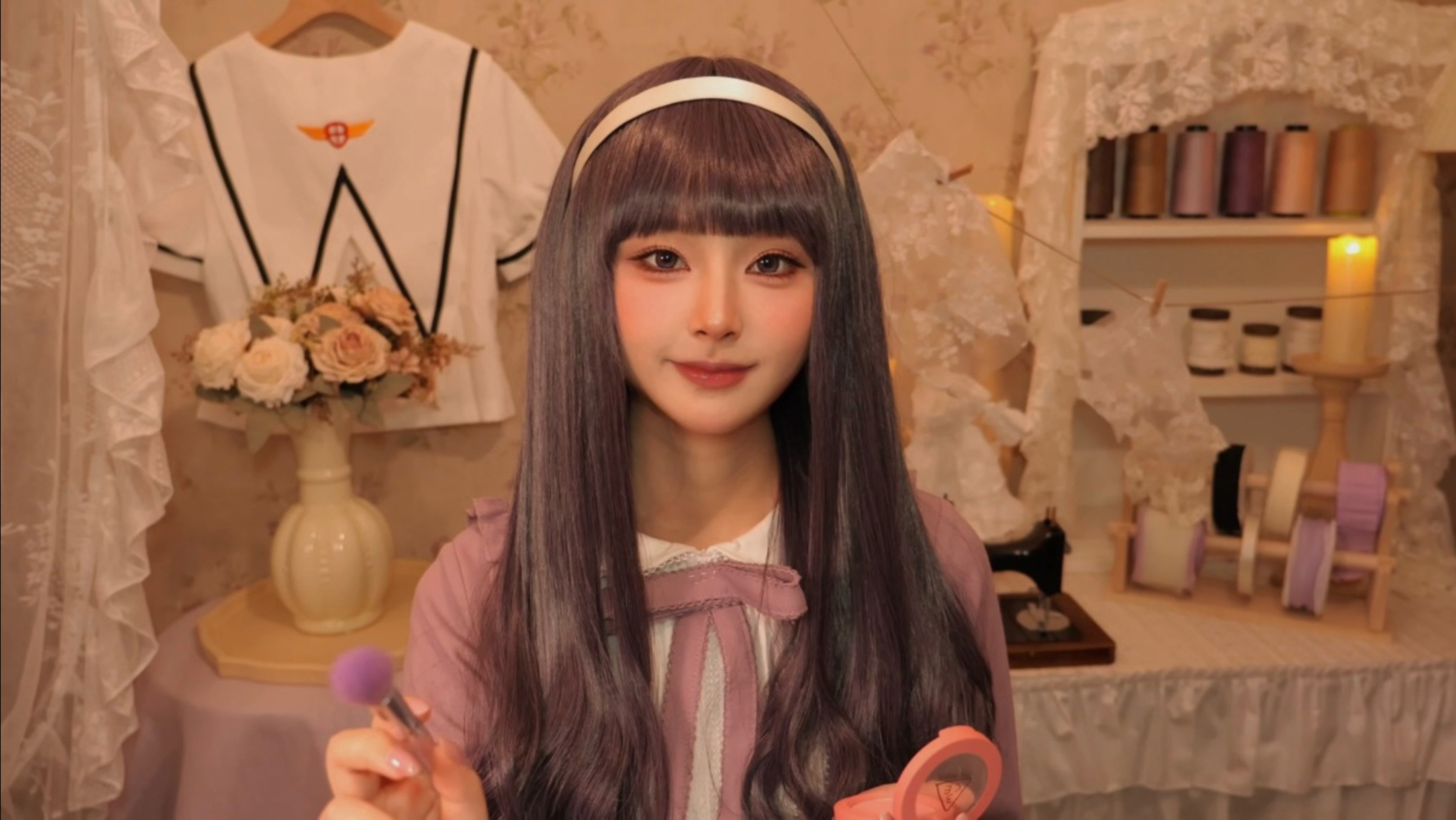 ASMR｜知世为小樱化妆🌸温柔的睡前卸妆护肤｜修眉｜刷麦｜芦荟胶｜化妆情景模拟助眠｜触发音｜魔卡少女樱｜大道寺知世｜知樱｜cos助眠｜ooc致歉｜私设致歉